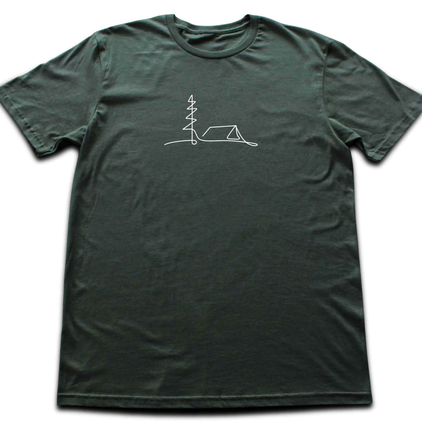 Line Art Camp T-shirt