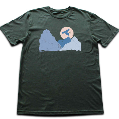 Snowboard Freestyle Landscape T-shirt