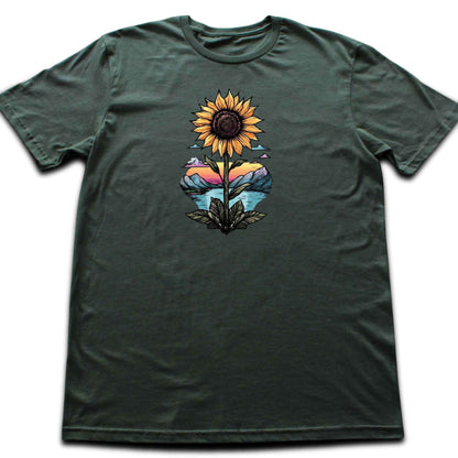 SunFlower Landscape T-shirt