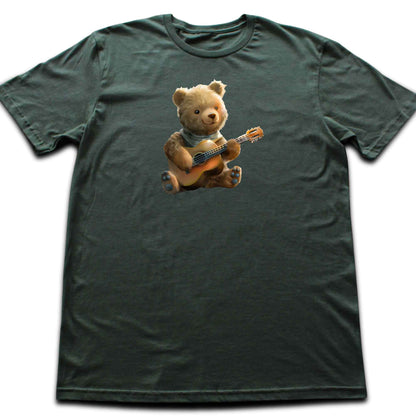 Little Bear Playing Guitar T-shirt