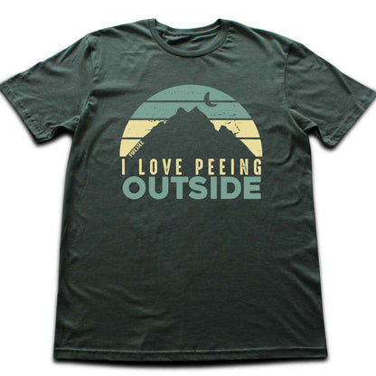 I Love Peeing Outside T-shirt
