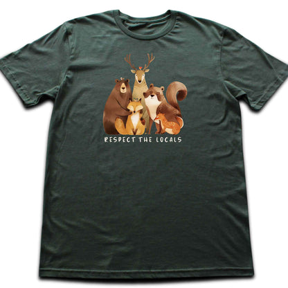 Respect The Locals T-shirt