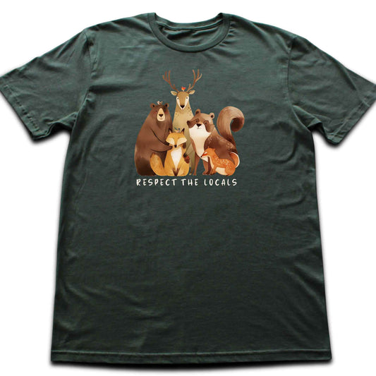 Respect The Locals T-shirt
