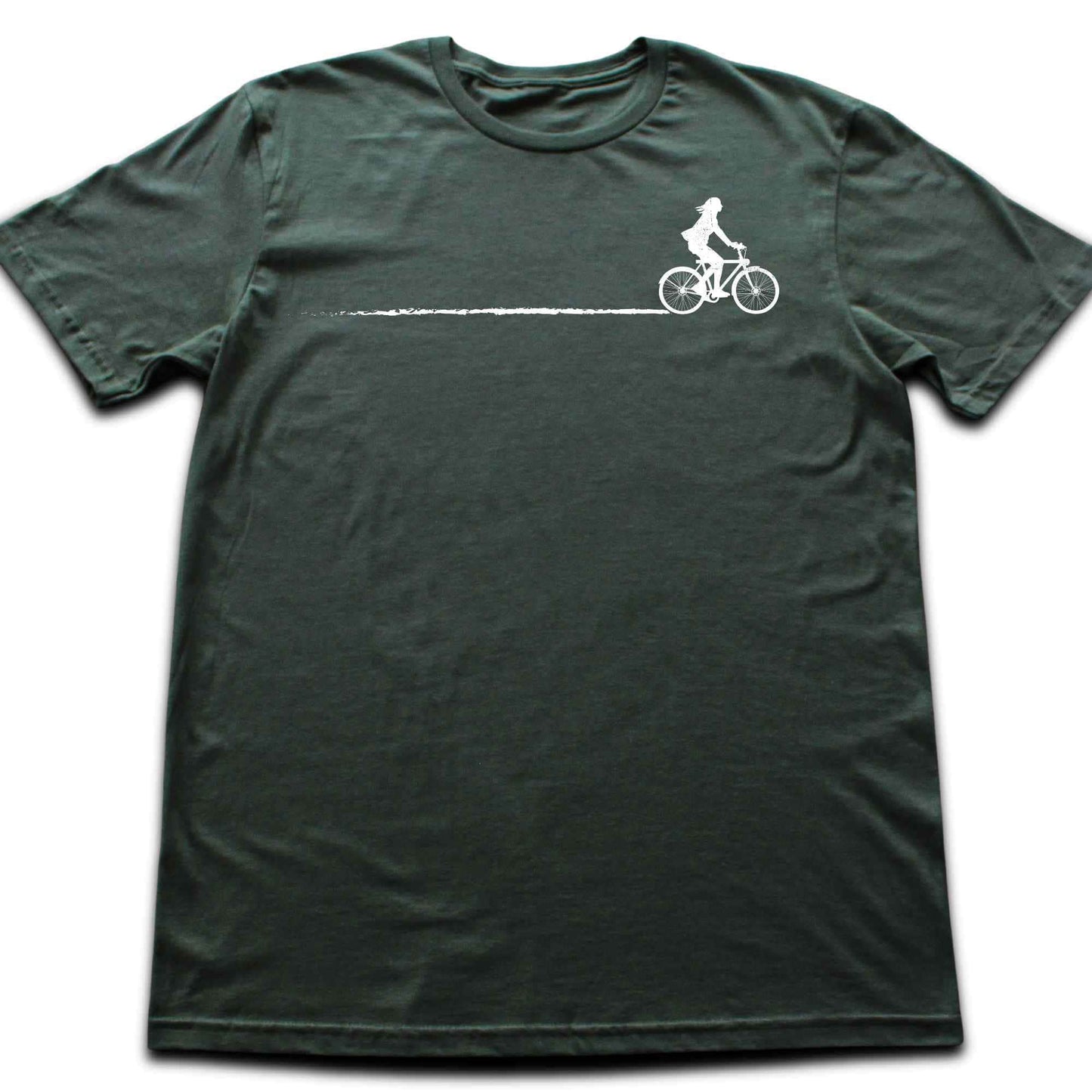 Bike Girl Path T-shirt