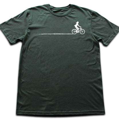 Bike Girl Path T-shirt