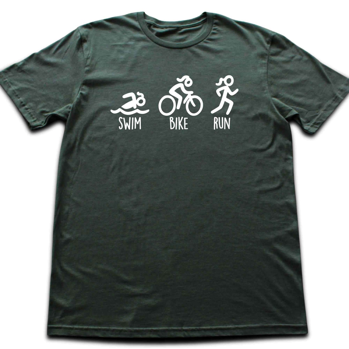 Swim, Bike, Run Bold T-shirt