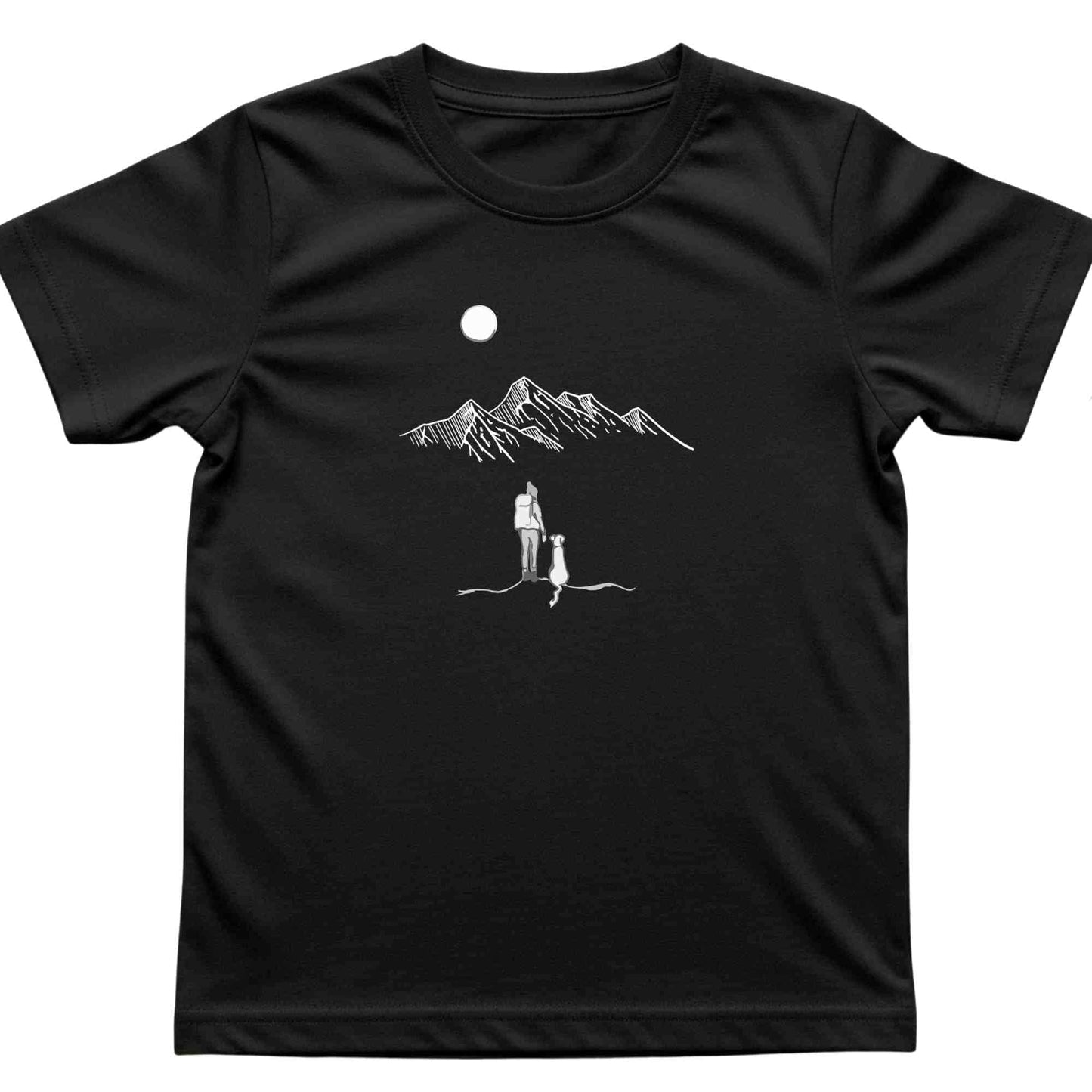 Hike With The Dog Kids T-Shirt