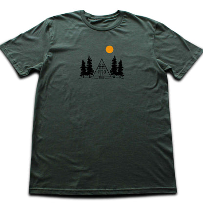 Minimalist A-frame Cabin T-shirt