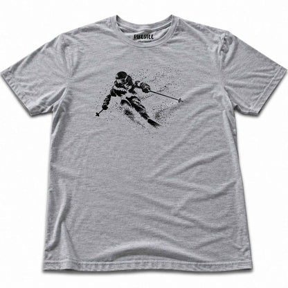 Down Hill Slalom T-shirt - Sport Grey