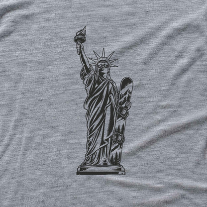 Liberty Snowboard T-shirt - Sport Grey - hero