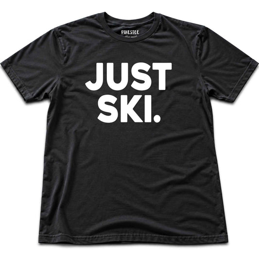 Just Ski T-shirt - Black