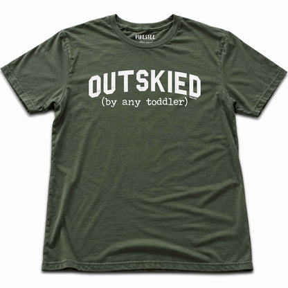 Outskier By Toddler T-shirt - Military Green