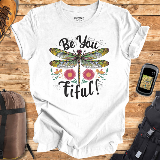 "Be-You-Tiful DragonFly" graphic T-shirt