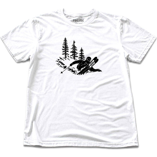 Freestyle Ride Ski T-shirt - White