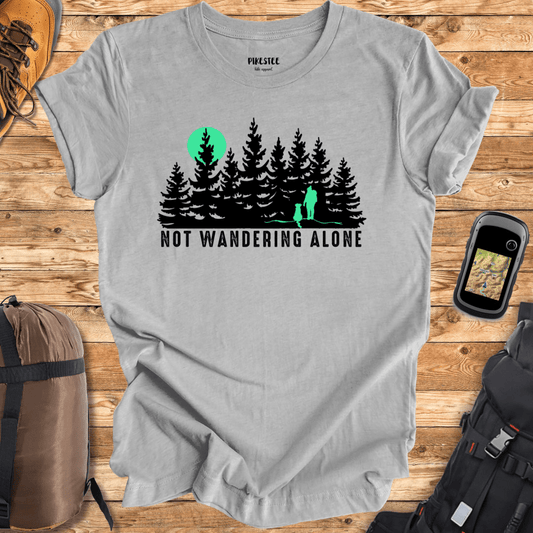 "Not Wandering Alone" graphic T-shirt