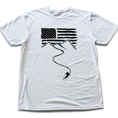 Ski Path Usa T-shirt - White