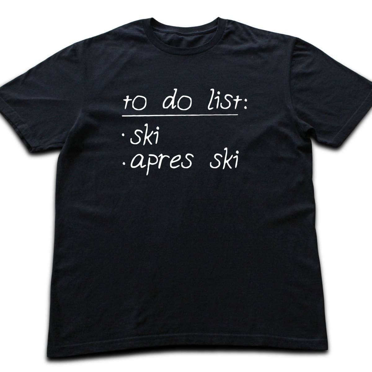 To Do List T-shirt - Black