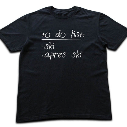 To Do List T-shirt - Black