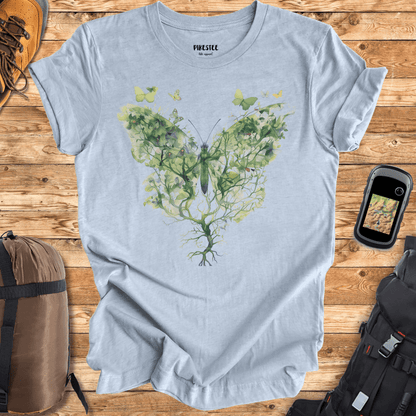 "ButterFly Evolution" graphic T-shirt