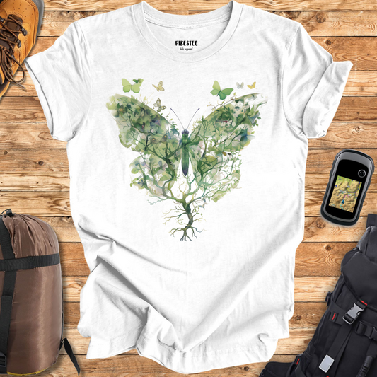 "ButterFly Evolution" graphic T-shirt