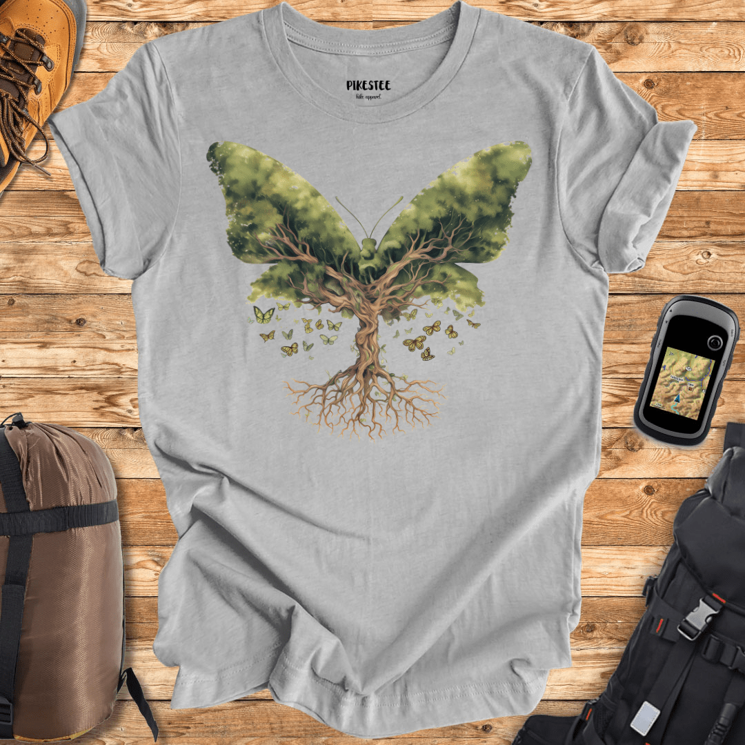 " ButterFly's Tree" graphic T-shirt