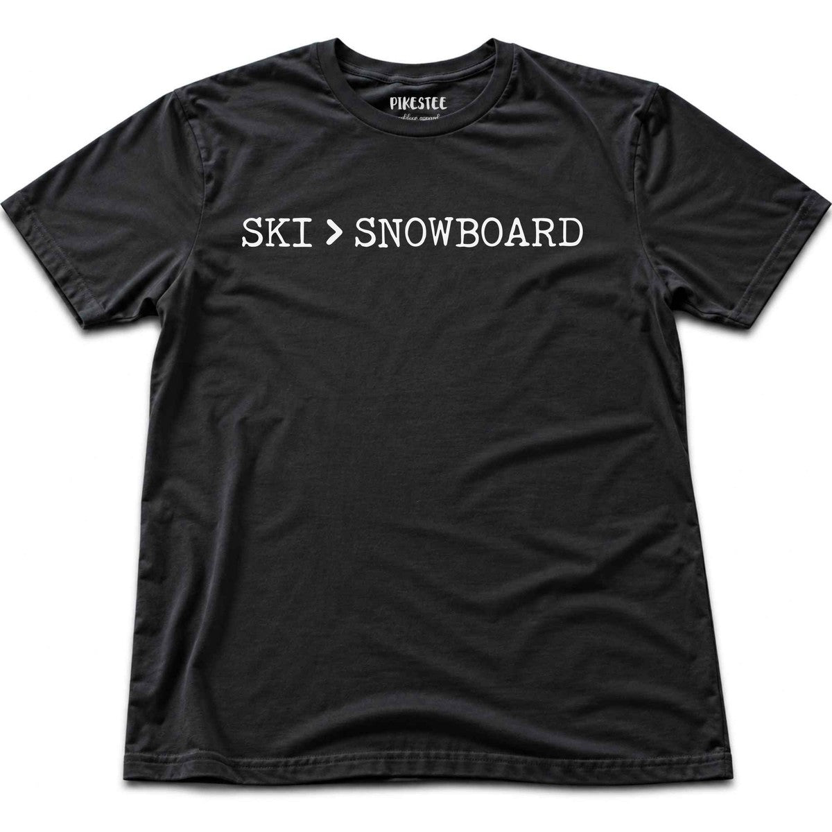 Ski Is Better T-shirt - Black