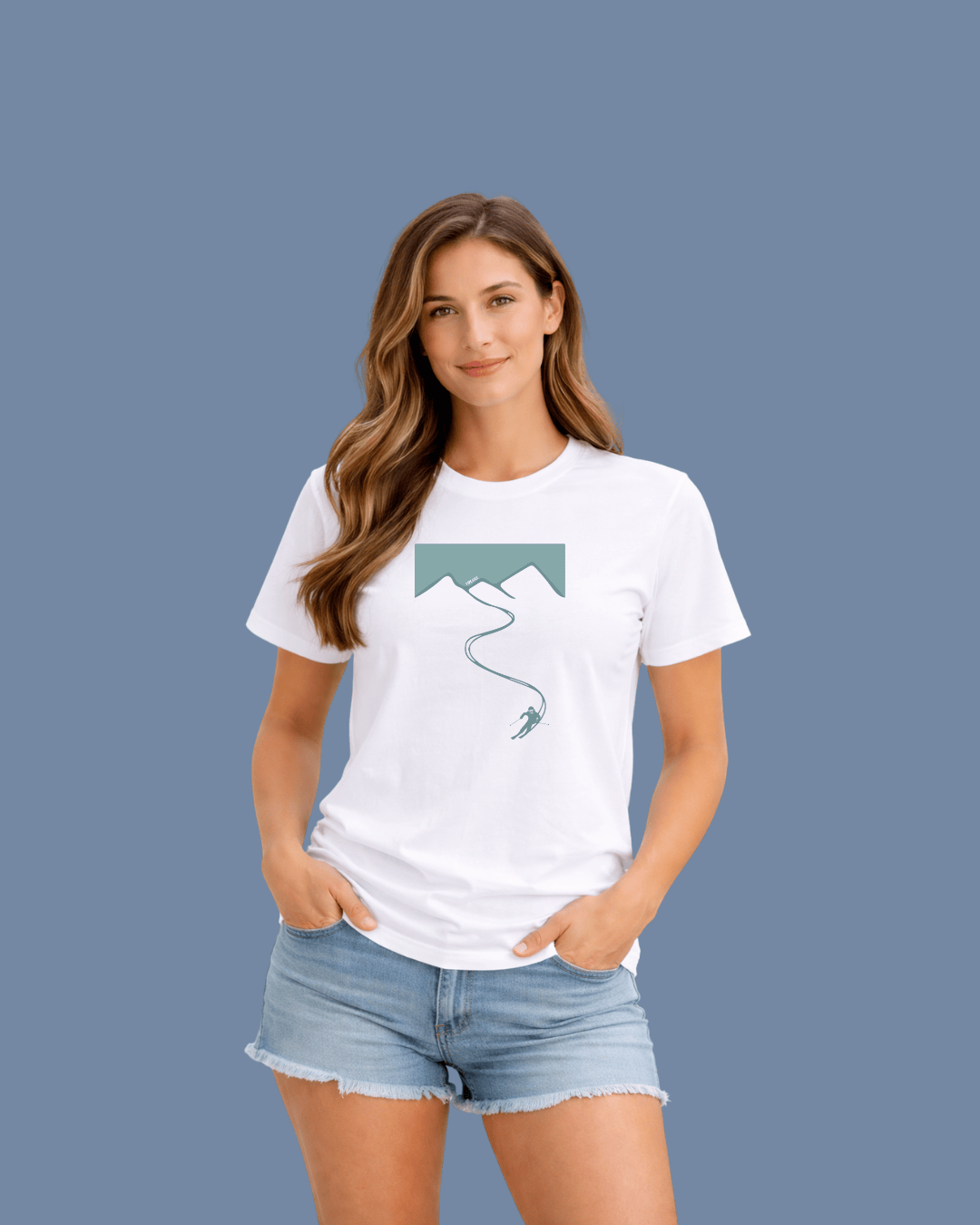 Ski Path Mountain T-shirt