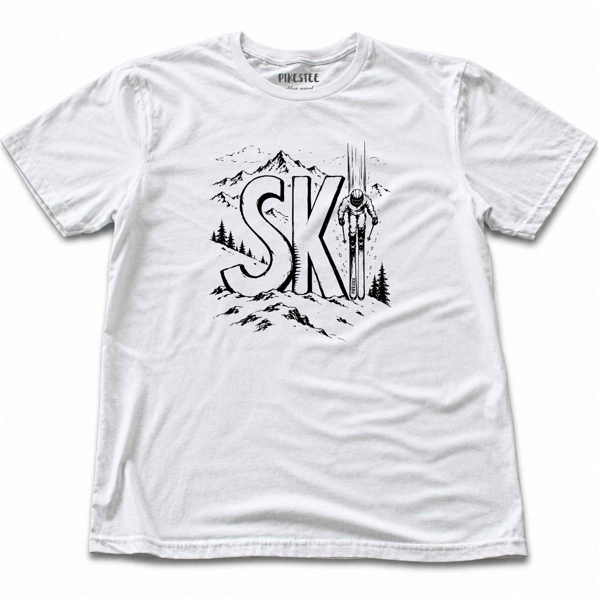 Ski T-shirt - White
