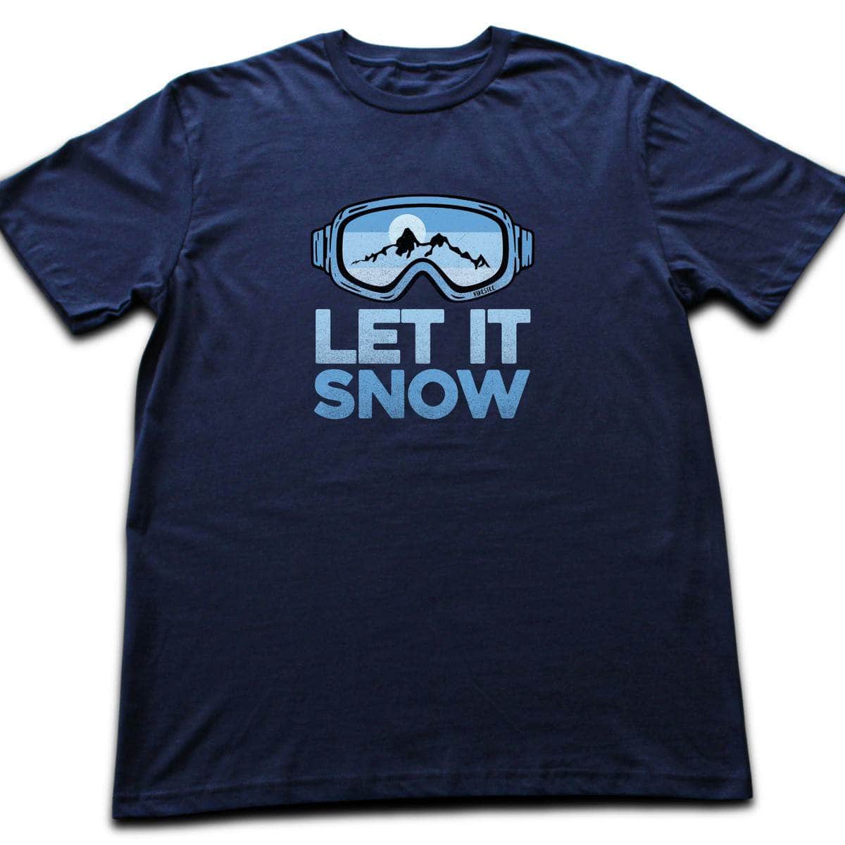Let It Snow T-shirt - Navy