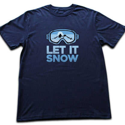 Let It Snow T-shirt - Navy
