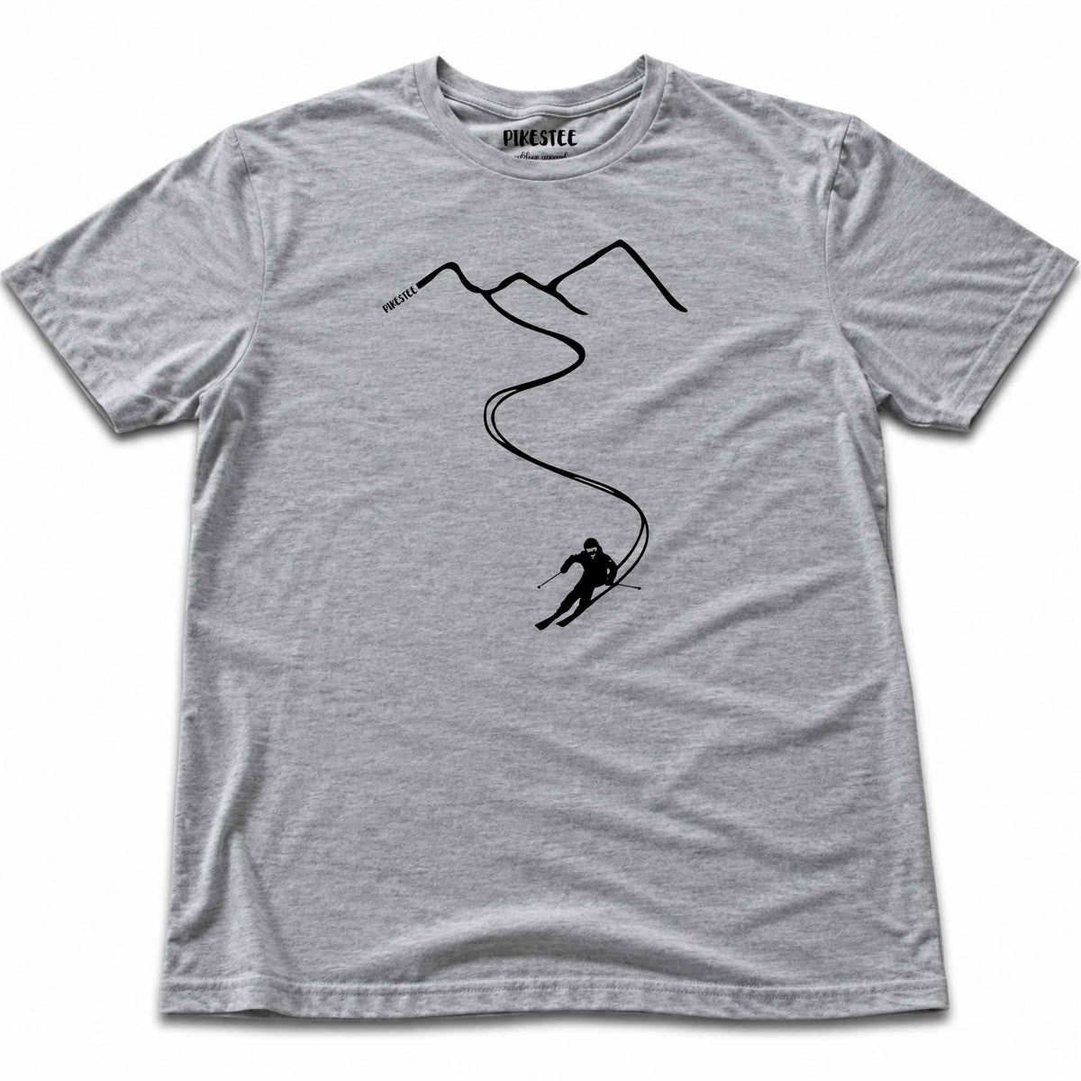 Ski Path T-shirt - Sport Grey