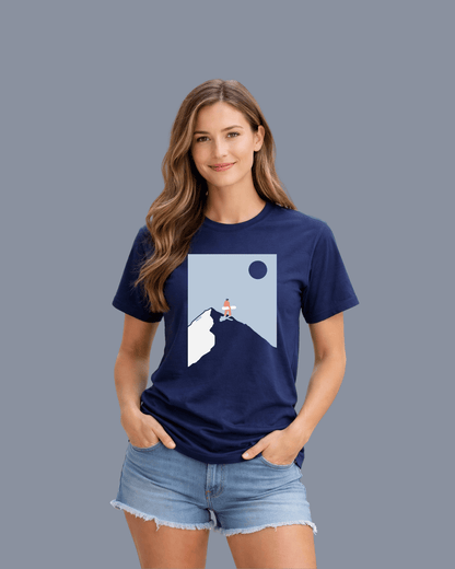 Snowboard On Top T-shirt