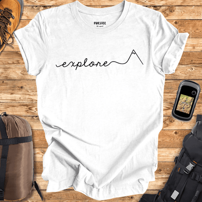 "Explore The Mountain" Graphic T-shirt