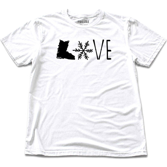 Love Ski T-shirt - White