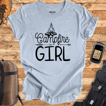 "CampFire Girl" Graphic T-shirt