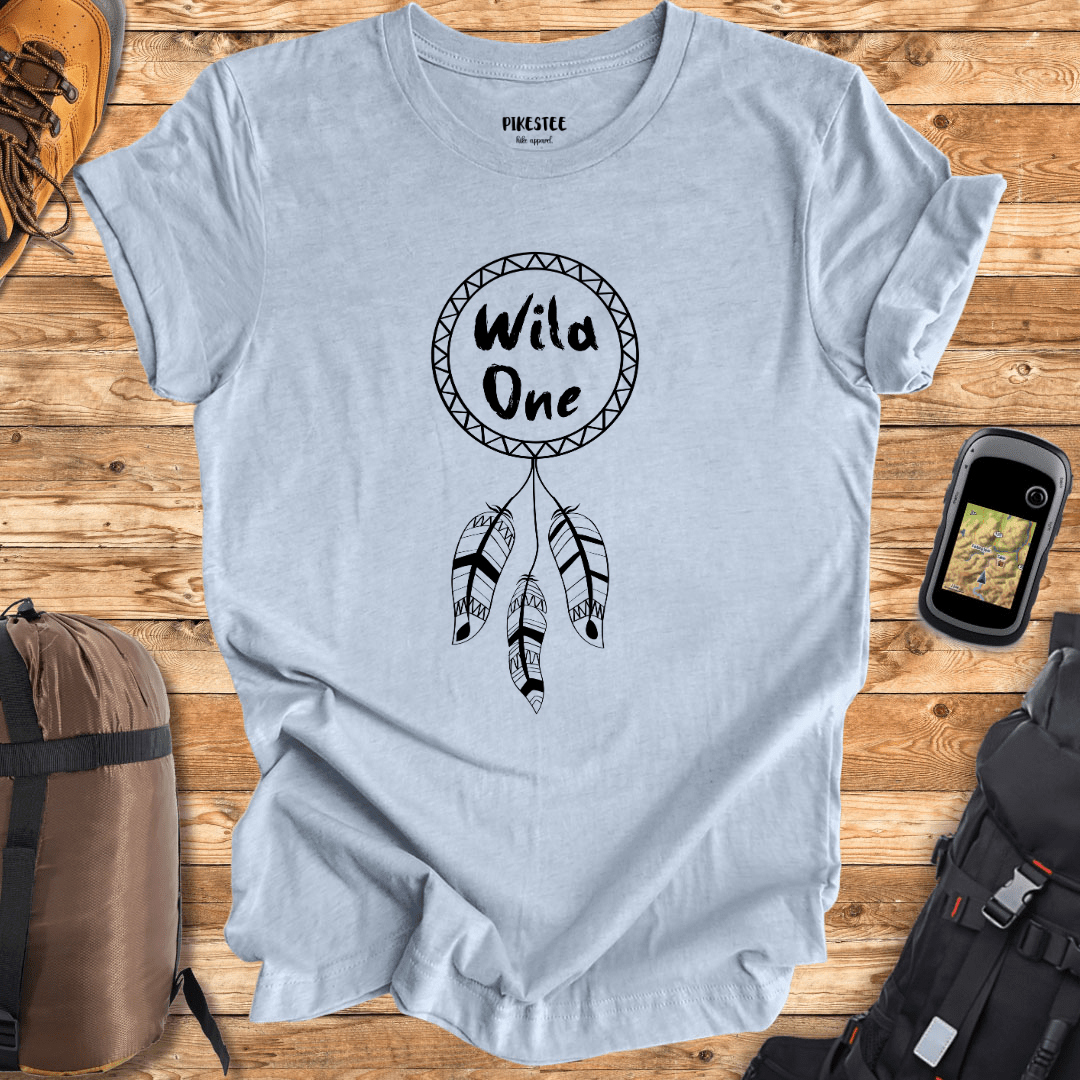 "Wild One, Dream Catcher" graphic T-shirt