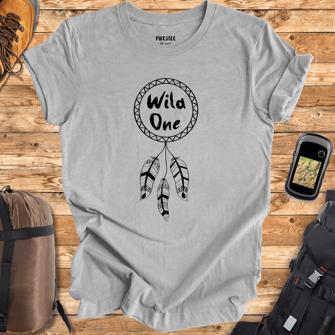 "Wild One, Dream Catcher" graphic T-shirt