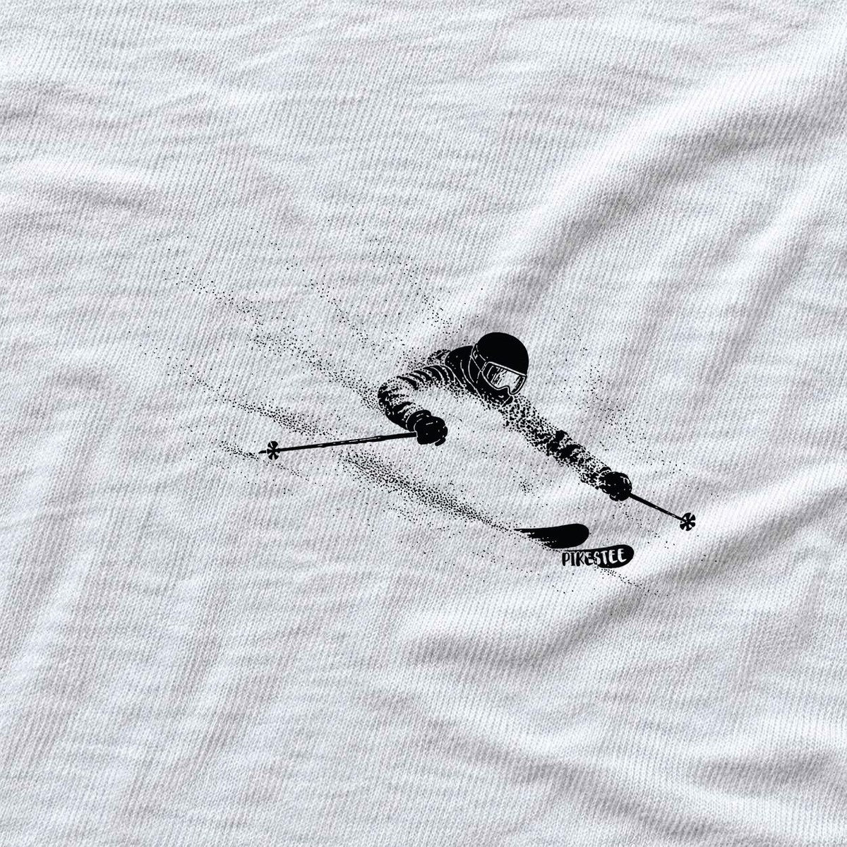 Ski Flow T-shirt - White - hero