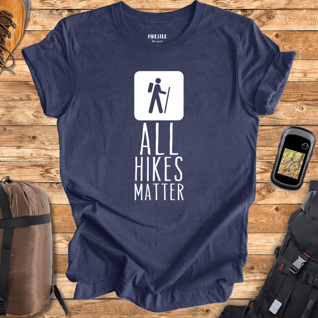 "All Hikes Matter" graphic T-shirt