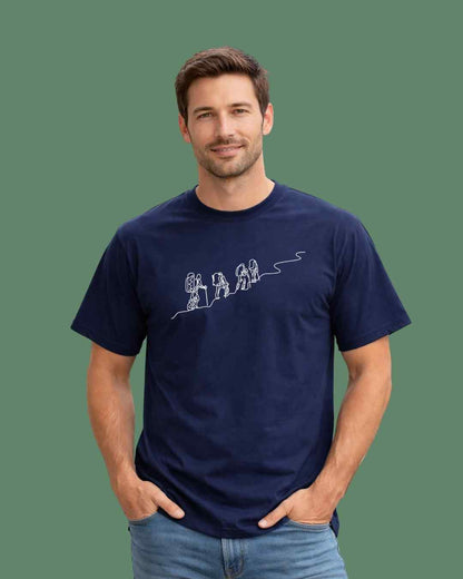 Line Art: Walking to the Top T-shirt