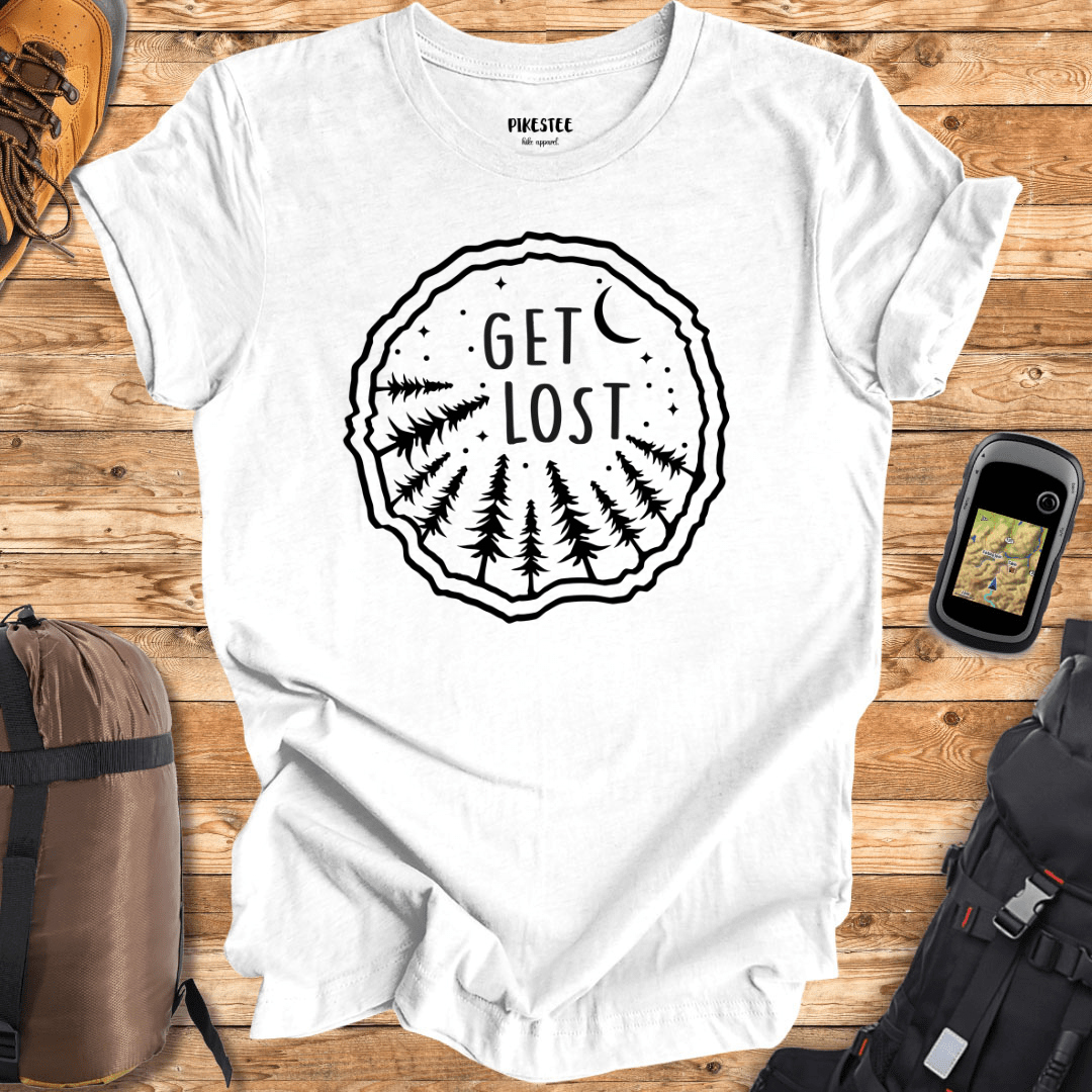 "Get Lost" graphic T-shirt