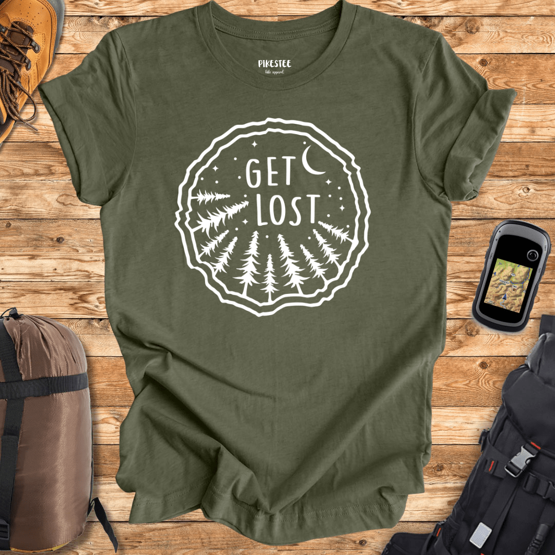 "Get Lost" graphic T-shirt