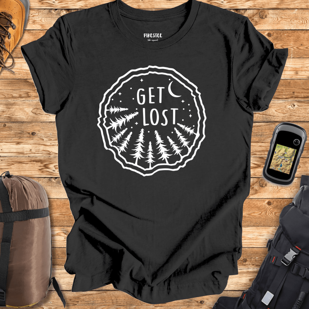 "Get Lost" graphic T-shirt