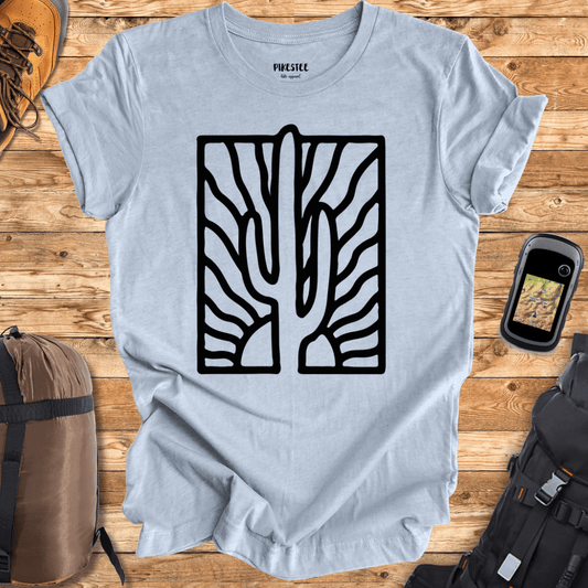 "Harsh Cactus" graphic T-shirt