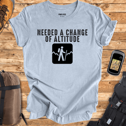 "Needed A Change In Altitude" graphic T-shirt