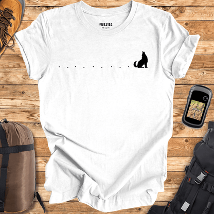 "Wolf Path" graphic T-shirt