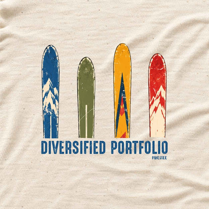 Portfolio Ski Colors T-shirt - Natural - hero