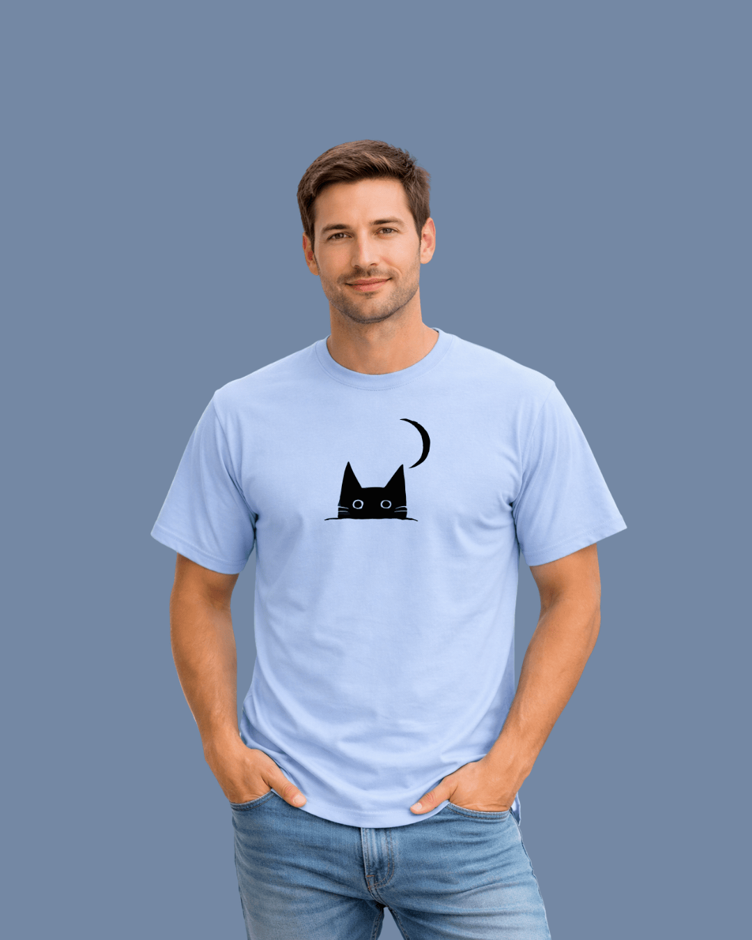 Hiding Cat T-shirt