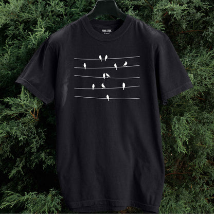 Birds Lines T-shirt