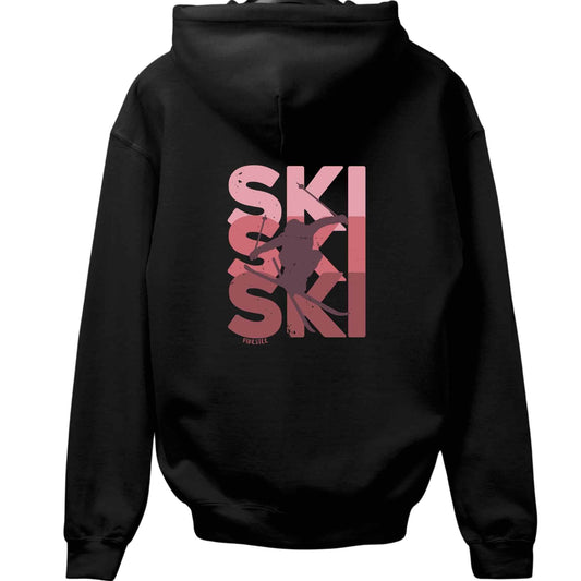 Ski Ski Ski Back-Print Hoodie